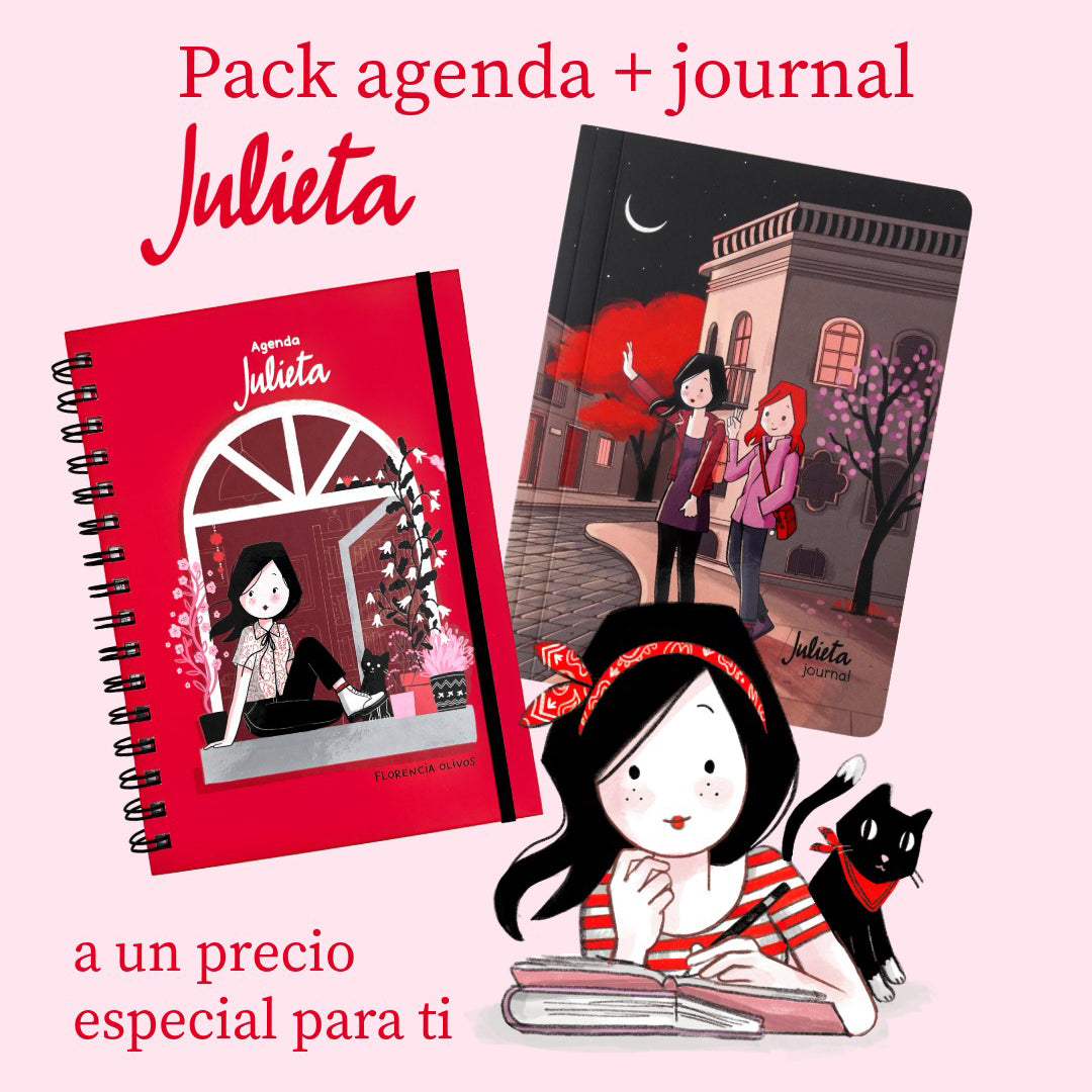 Pack Agenda Julieta + Journal