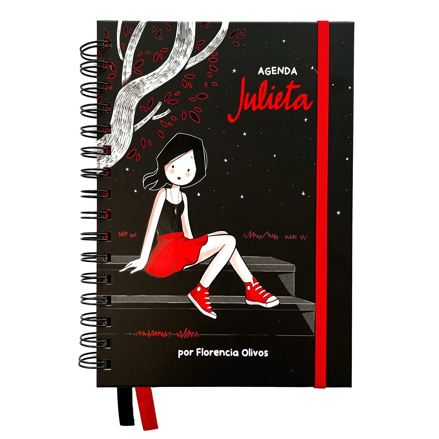 Agenda Julieta Tapa Negra (Año 1)
