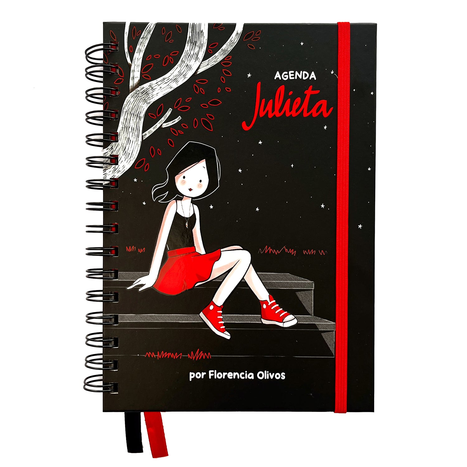 Agenda Julieta Tapa Negra