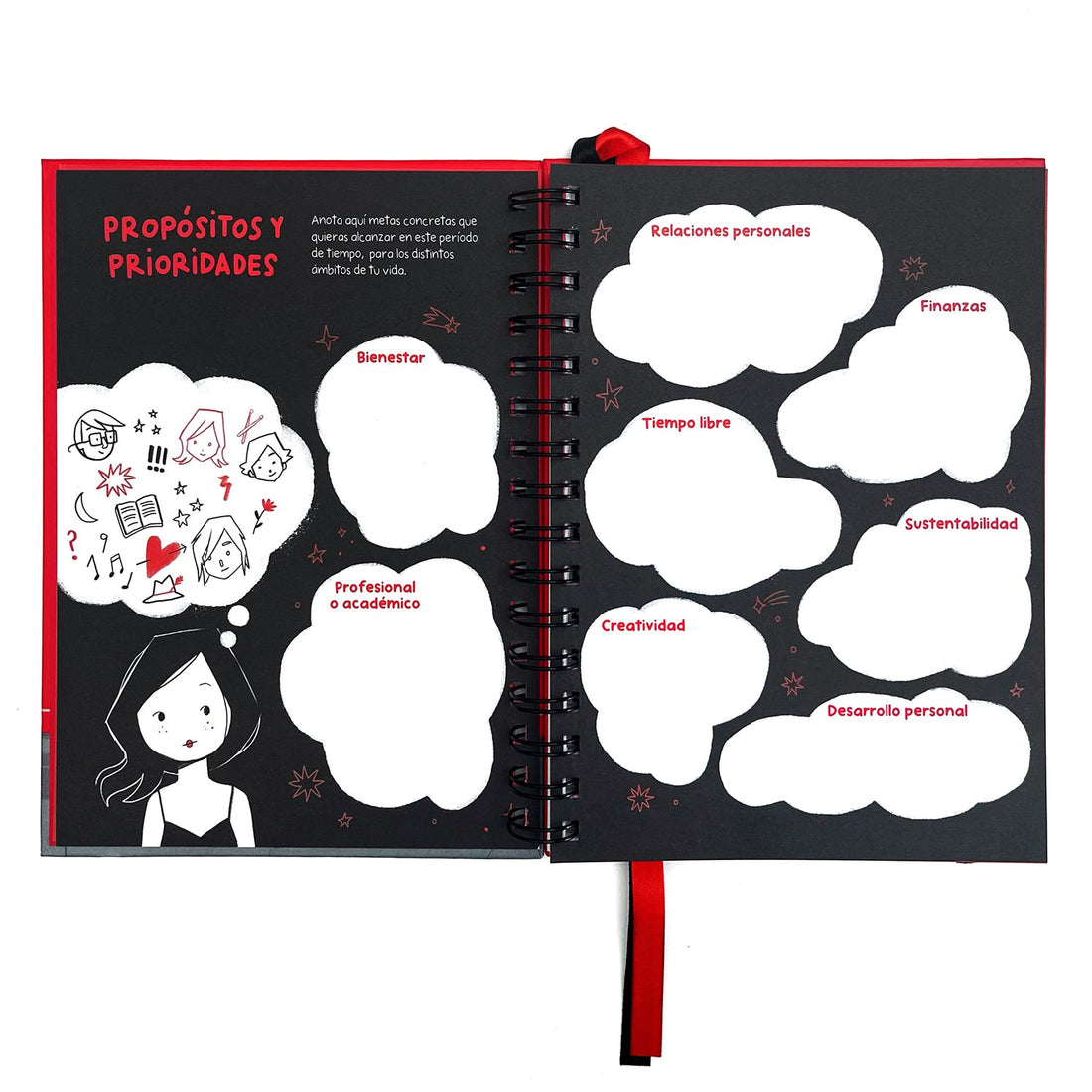 Agenda Julieta Tapa Roja (Año 1)