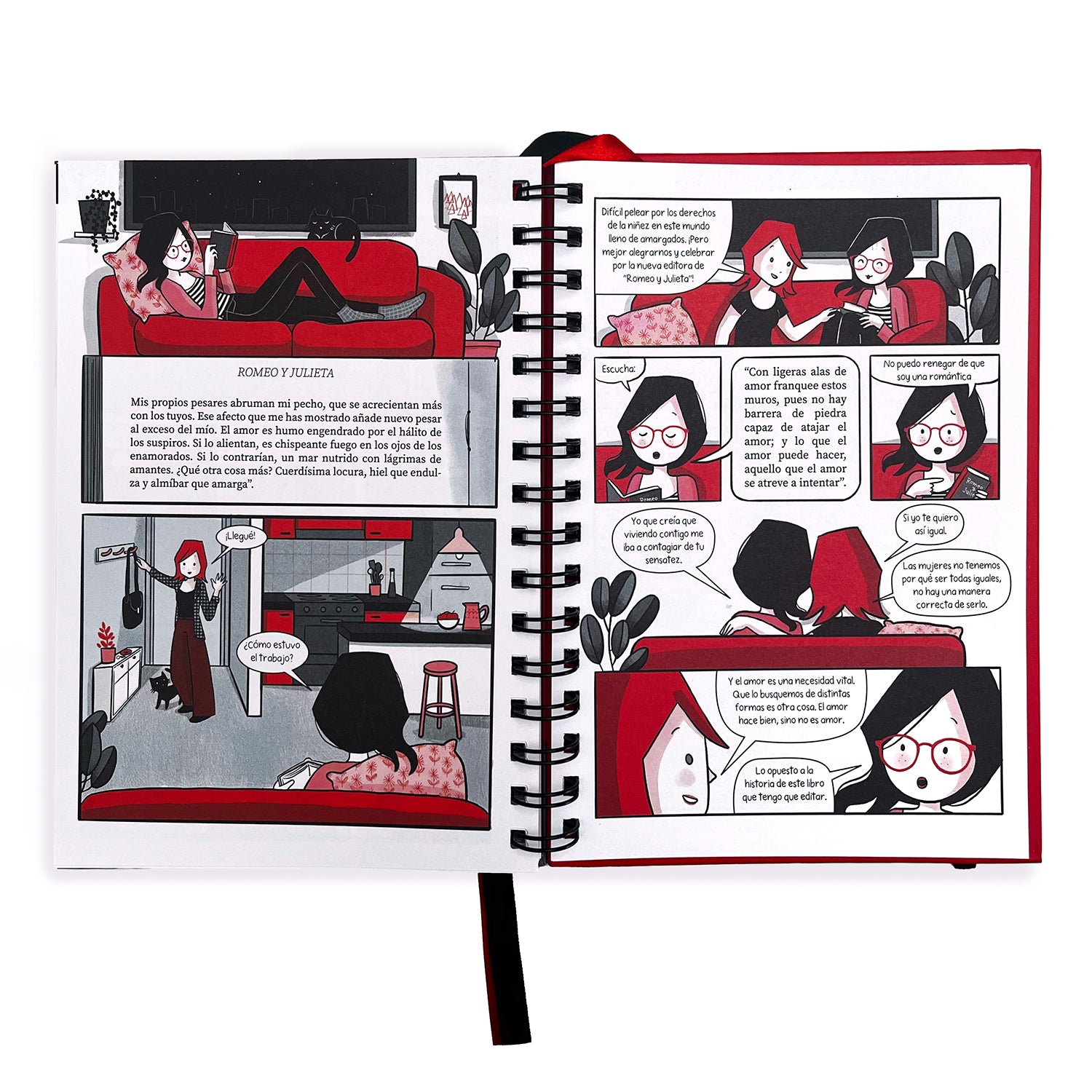 Agenda Julieta Tapa Negra (Año 1)