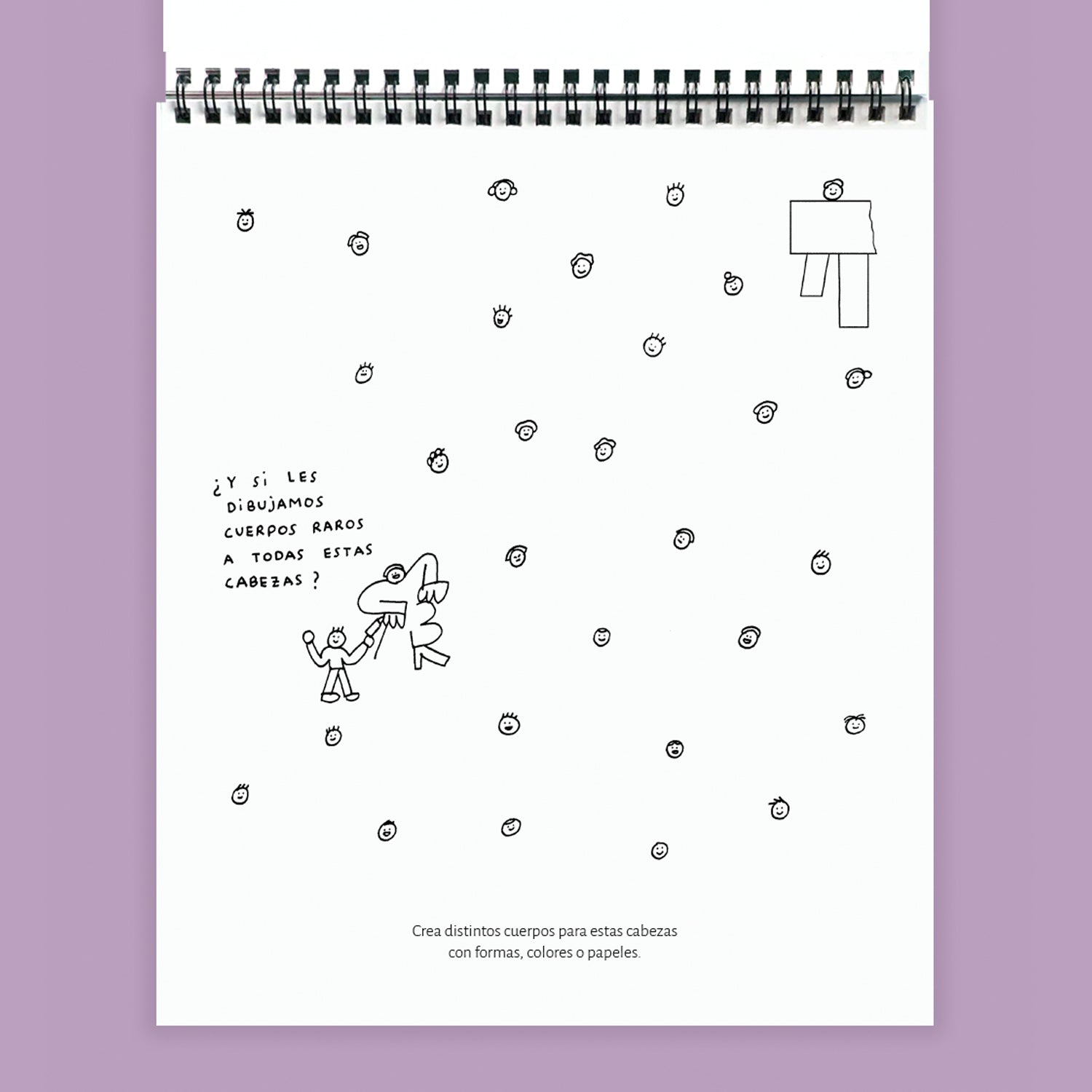 Dibujar feo es hermoso - Libro de actividades