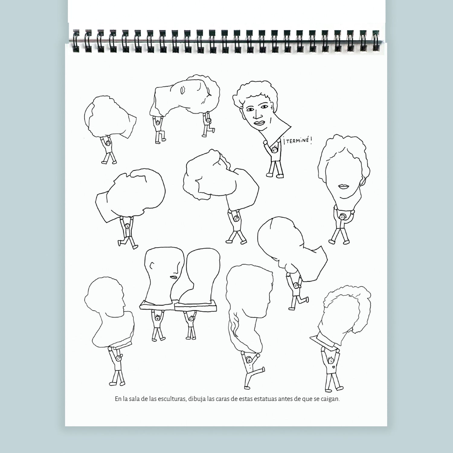 Dibujar feo es hermoso - Libro de actividades