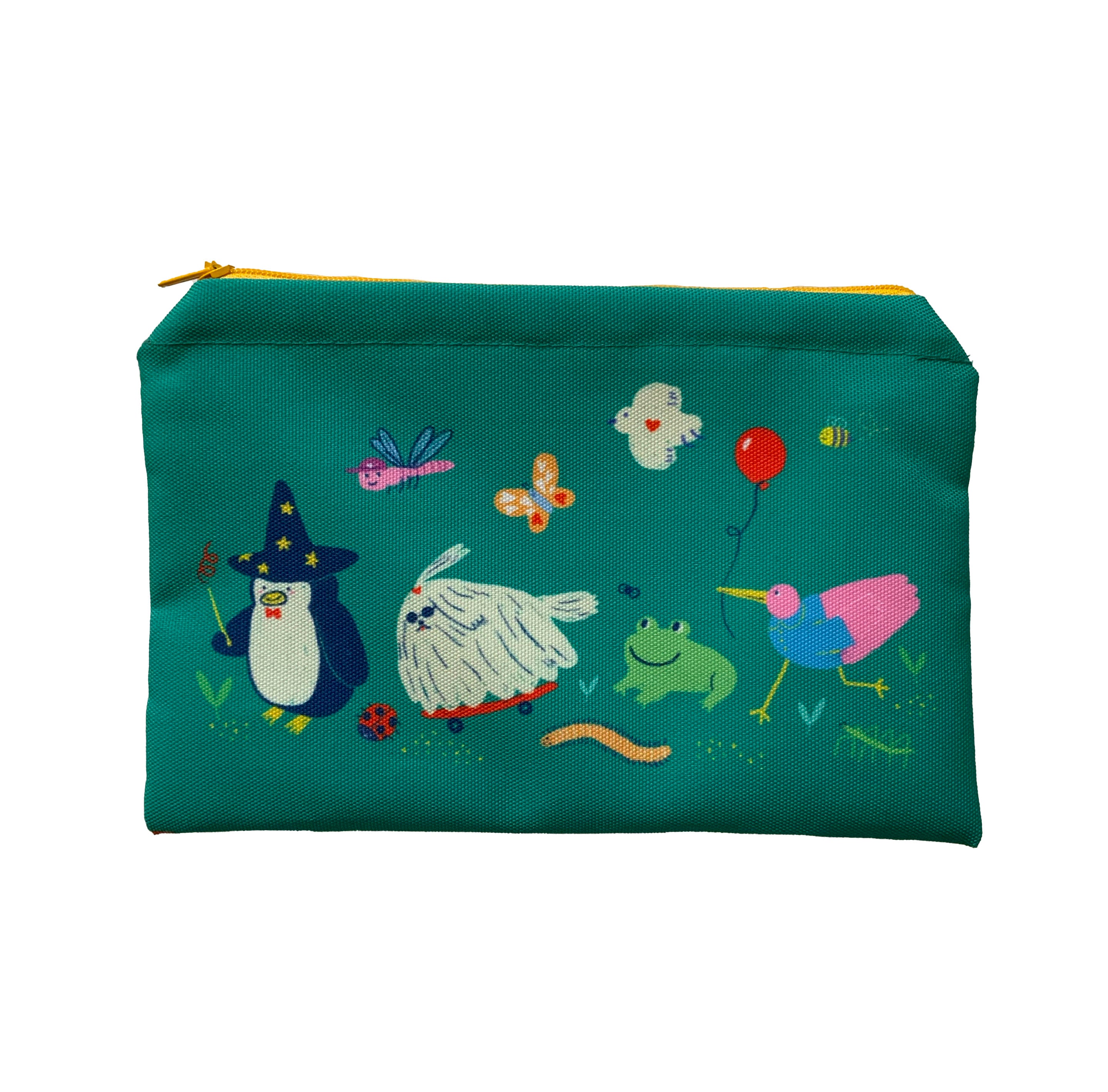 Estuche Animales Verde