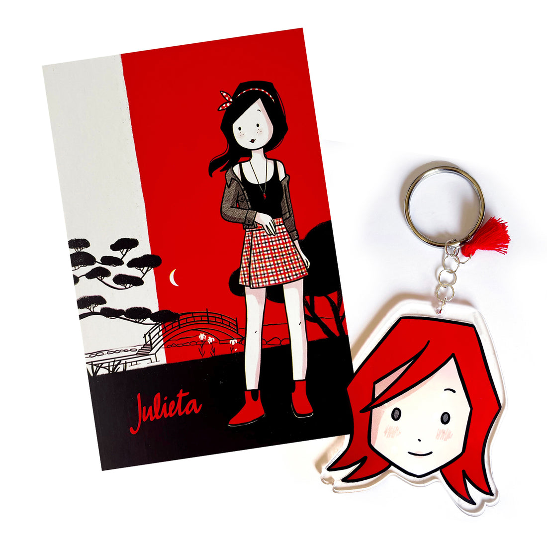 Llavero Ale + postal