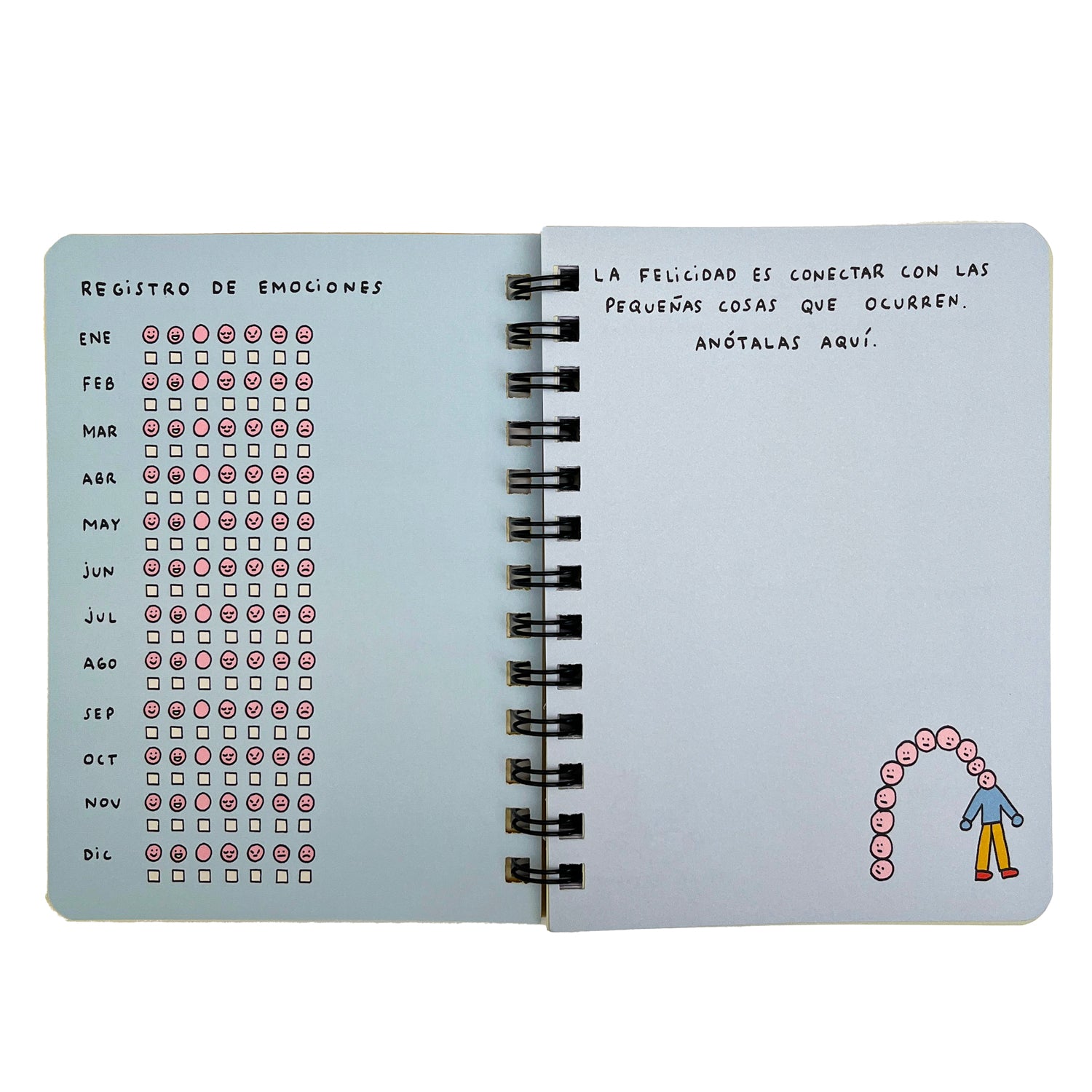 Mini Planner Matias Prado Azul