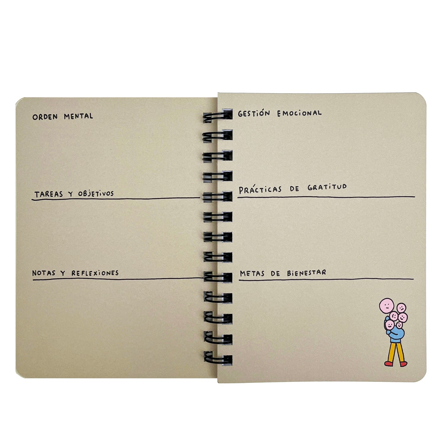 Mini Planner Matias Prado Azul