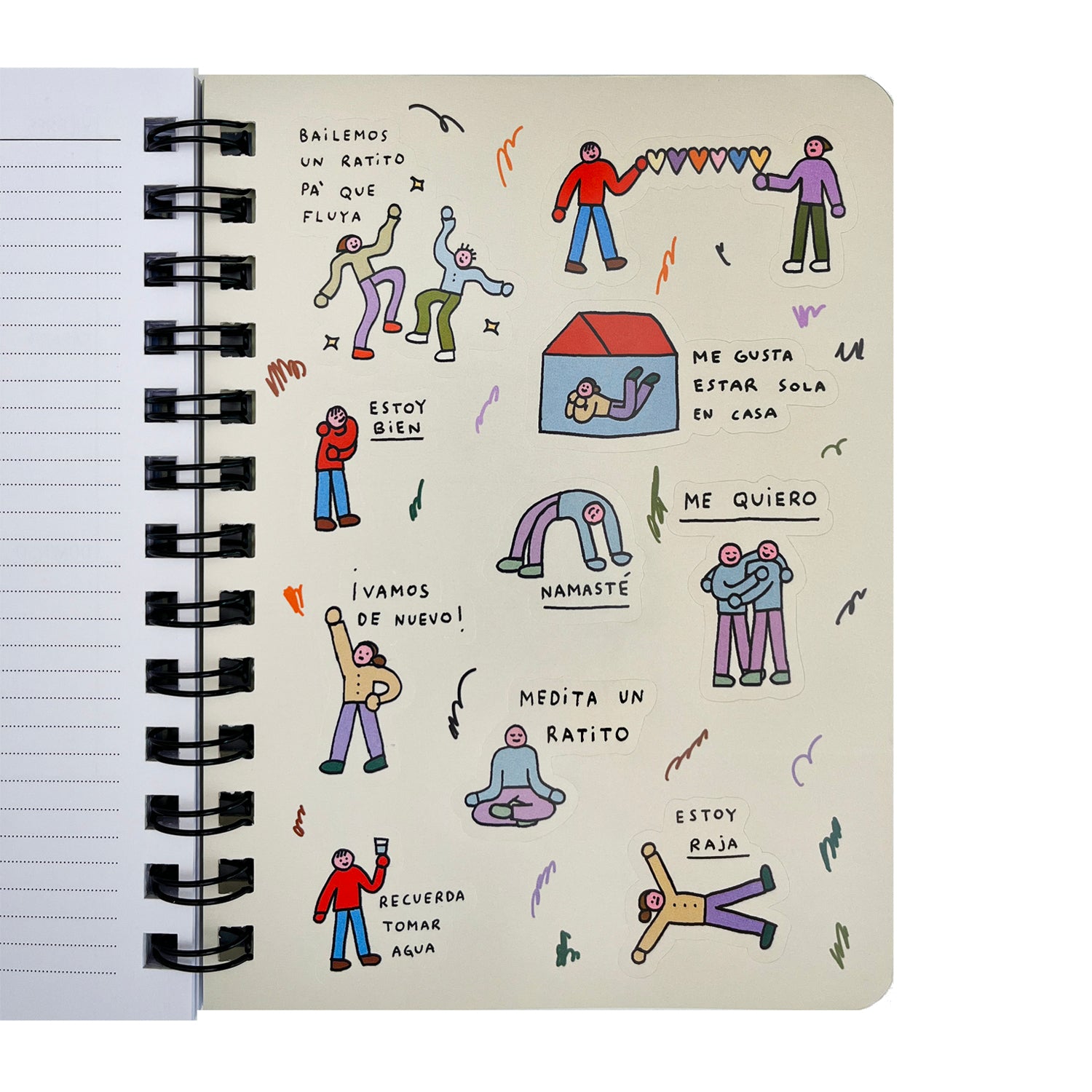 Mini Planner Matias Prado Azul