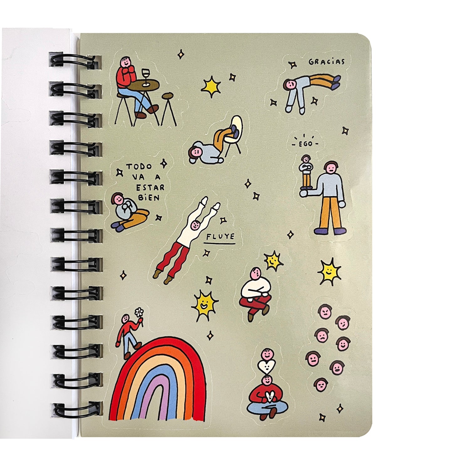 Mini Planner Matias Prado Azul