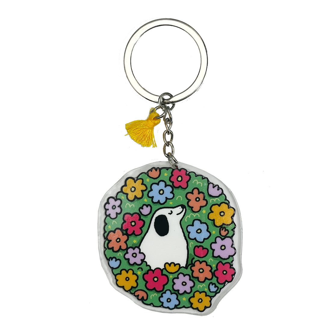 Llavero Perro + postal