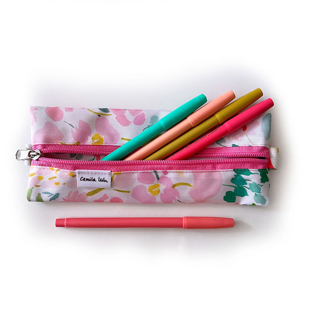 Estuche Elástico Camila León Primavera