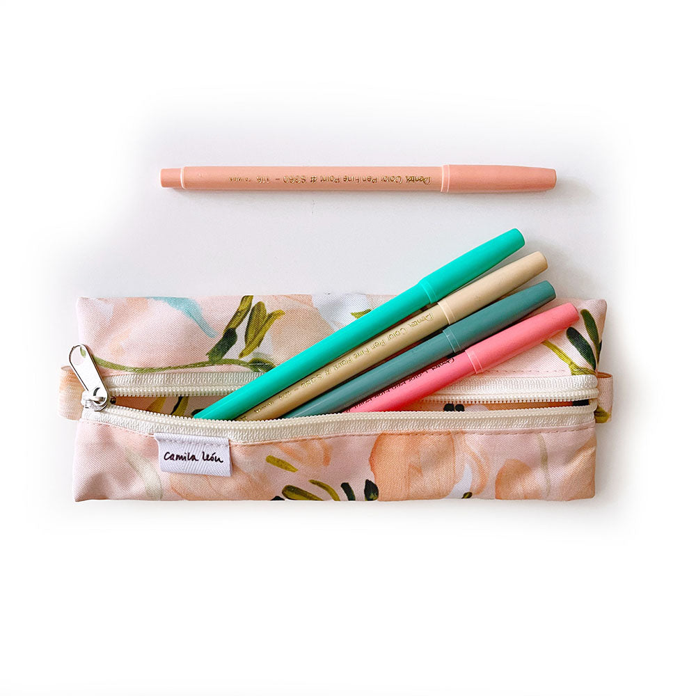 Estuche Elástico Camila León Verano