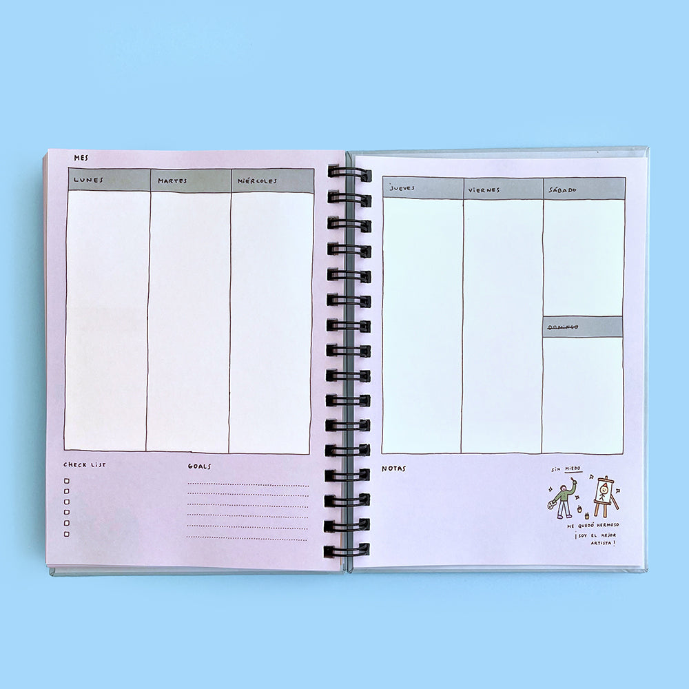 Planner Matías Prado Amarillo