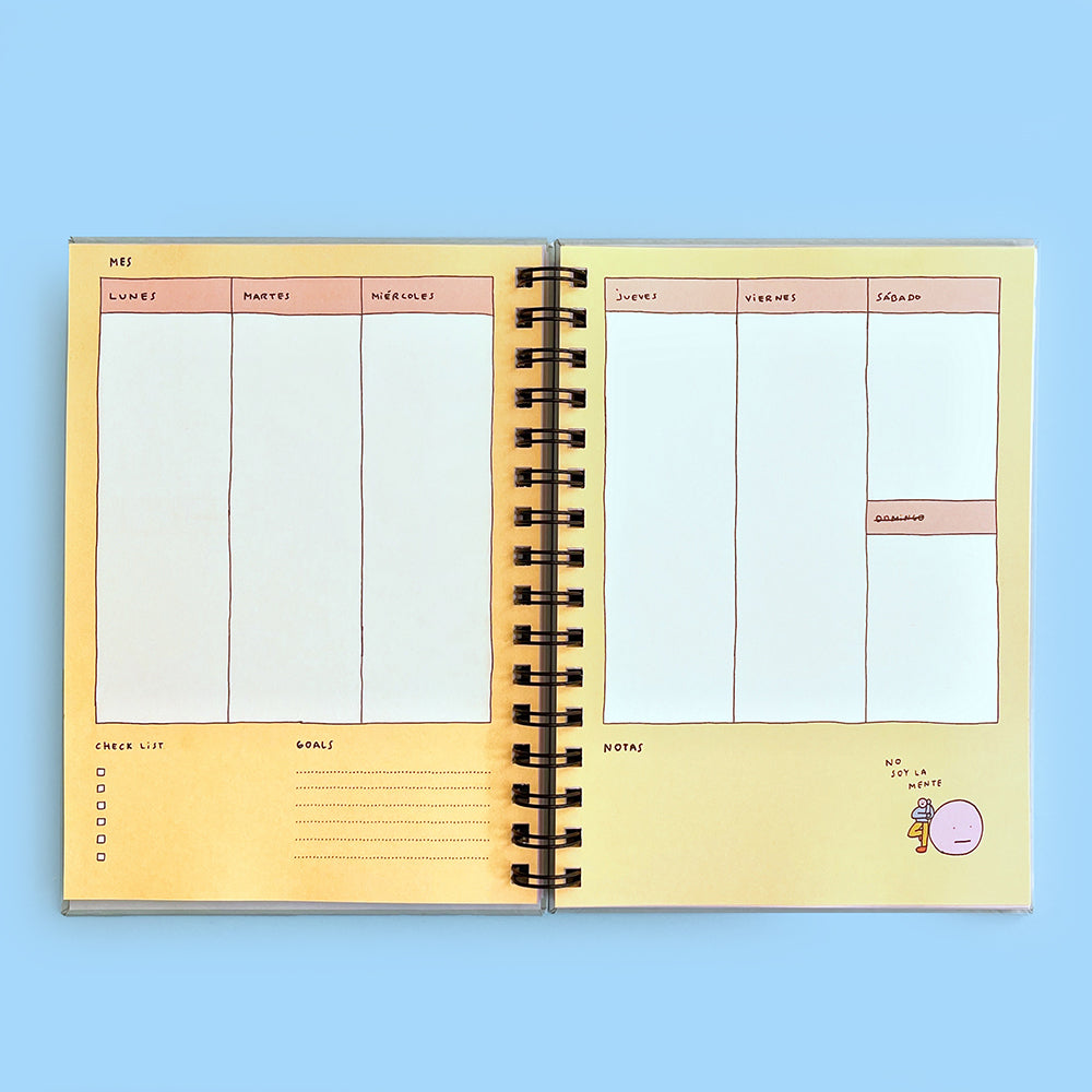 Planner Matías Prado Amarillo