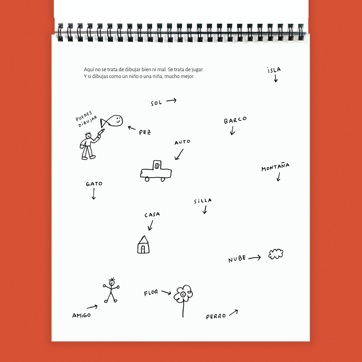 Dibujar feo es hermoso - Libro de actividades