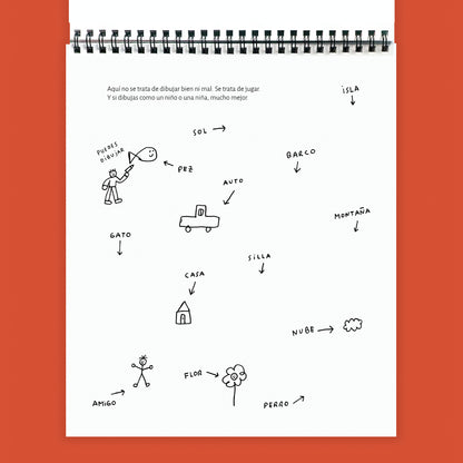 Dibujar feo es hermoso - Libro de actividades