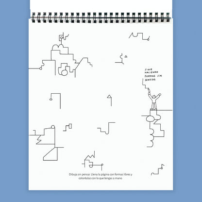 Dibujar feo es hermoso - Libro de actividades