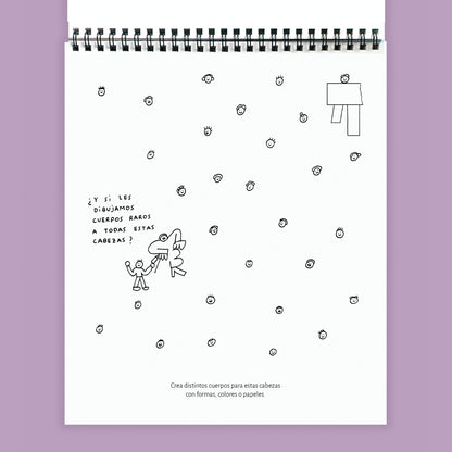 Dibujar feo es hermoso - Libro de actividades