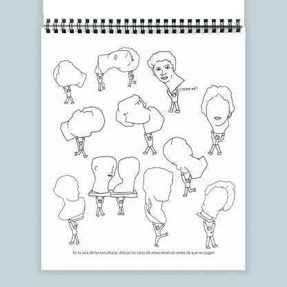 Dibujar feo es hermoso - Libro de actividades