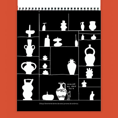 Dibujar feo es hermoso - Libro de actividades