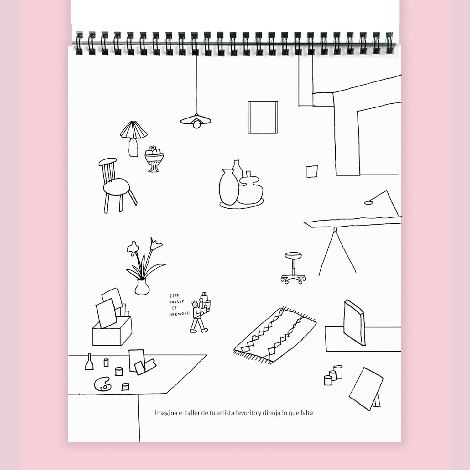 Dibujar feo es hermoso - Libro de actividades