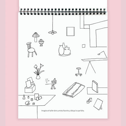 Dibujar feo es hermoso - Libro de actividades