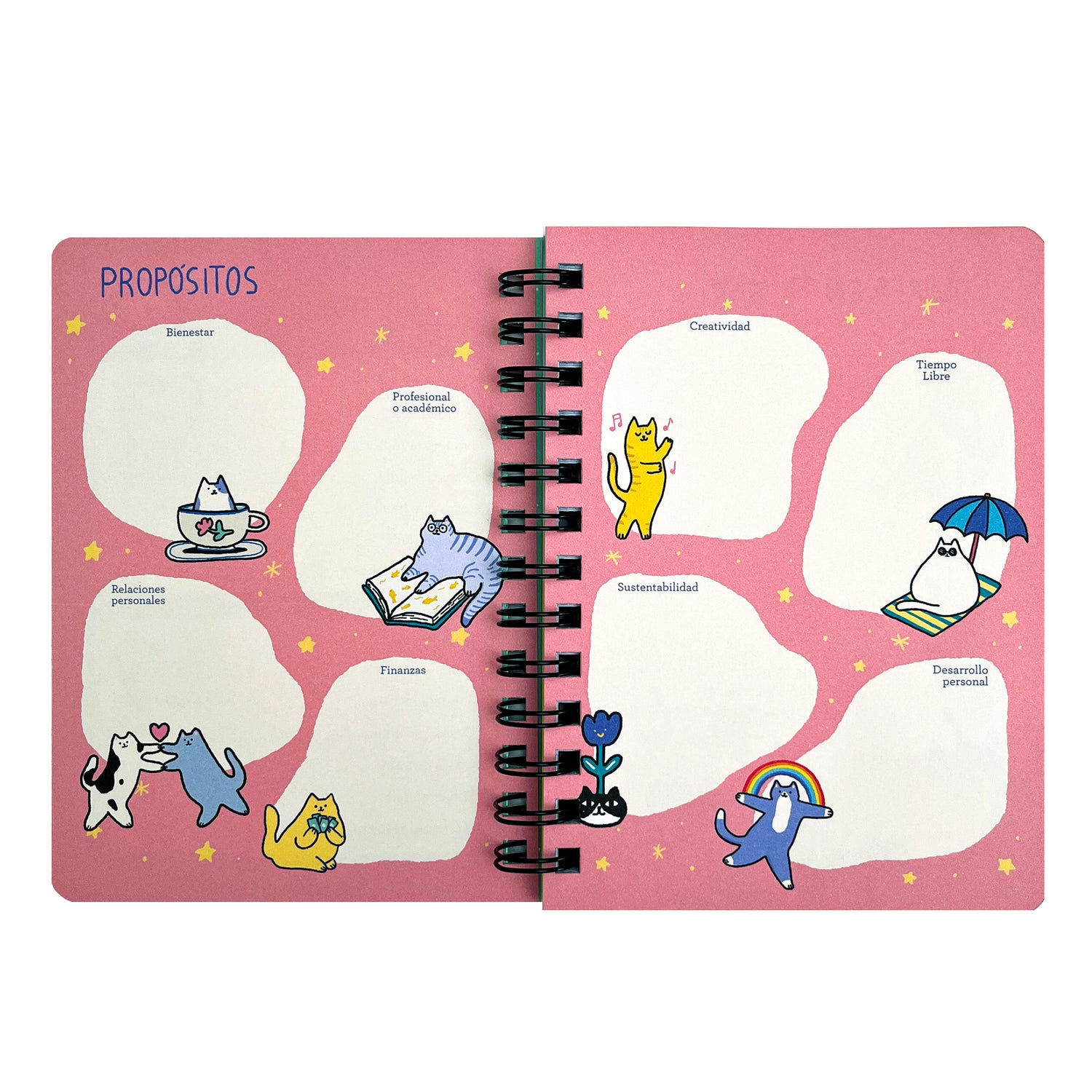 Mini Planner Gatos Catalina Cartagena