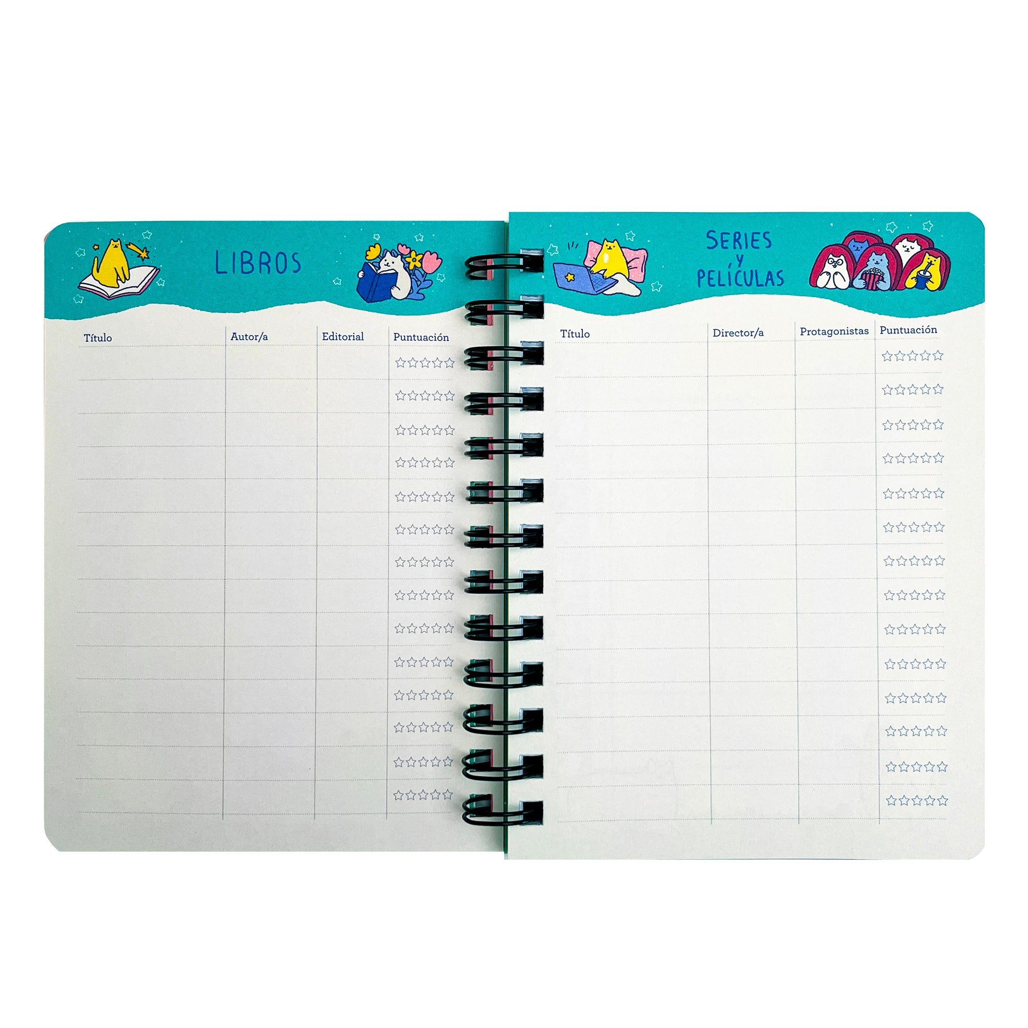 Mini Planner Gatos Catalina Cartagena