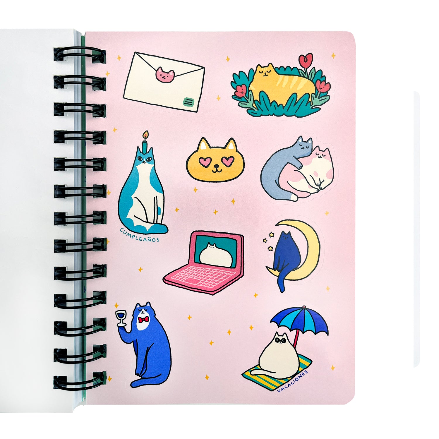 Mini Planner Gatos Catalina Cartagena