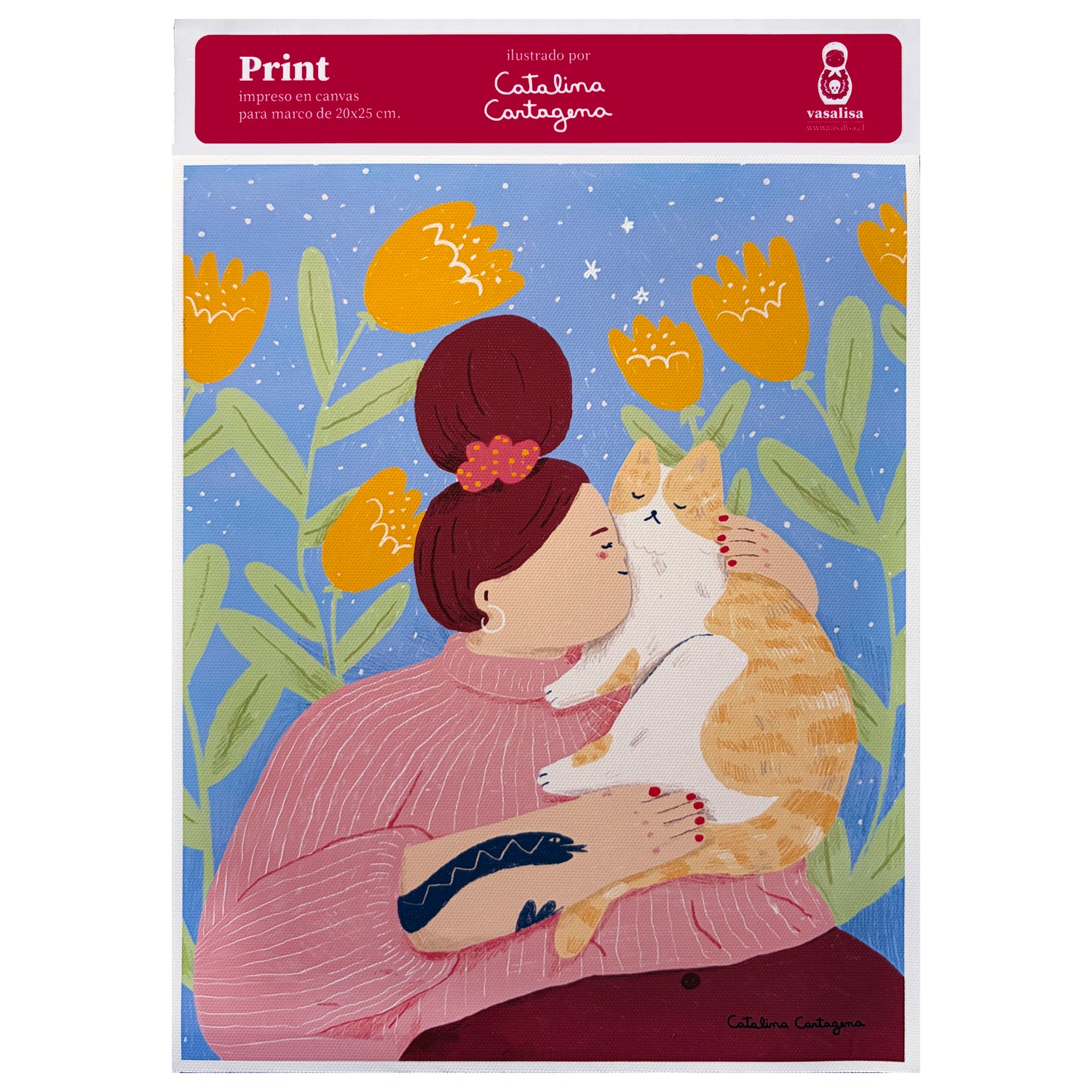 Print de Cata Cartagena Amor Gatuno
