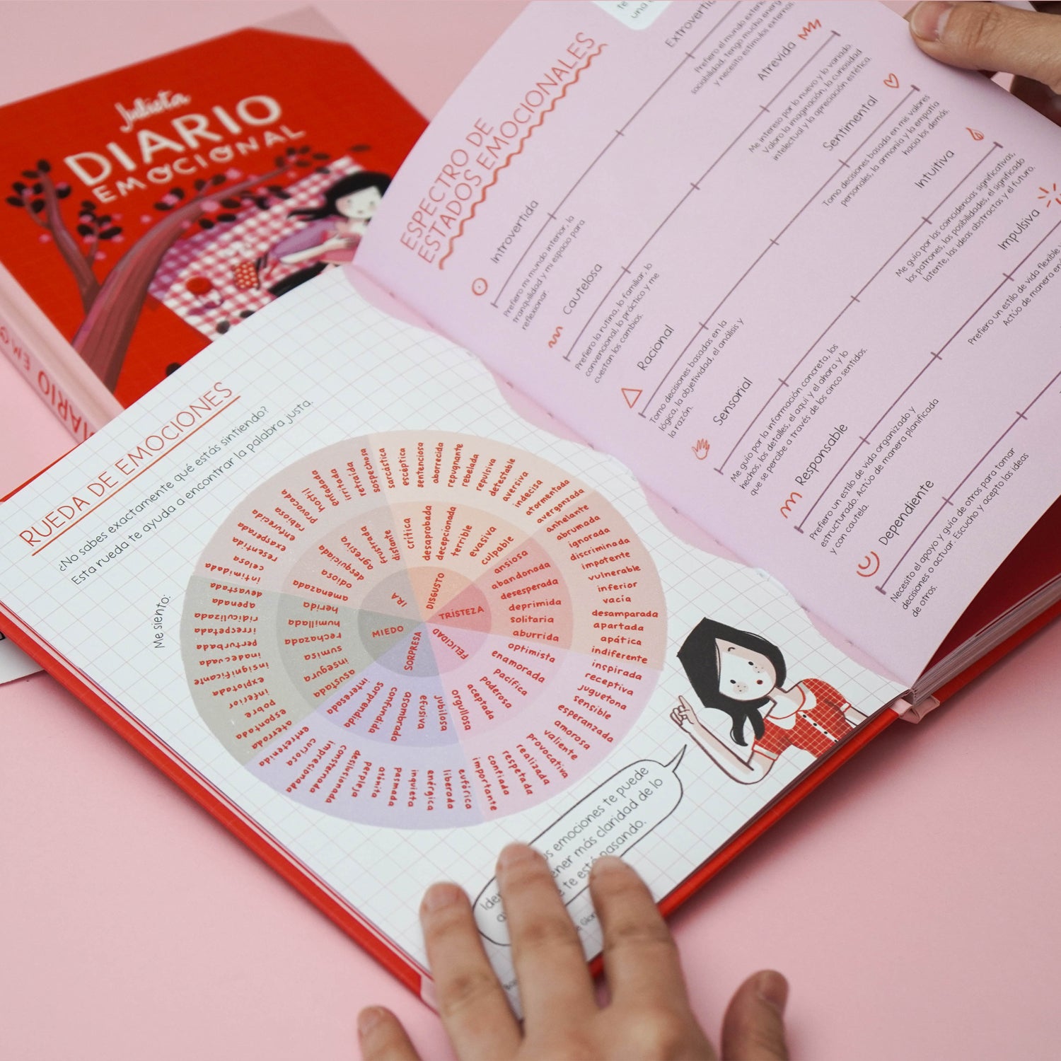 Julieta, Diario emocional