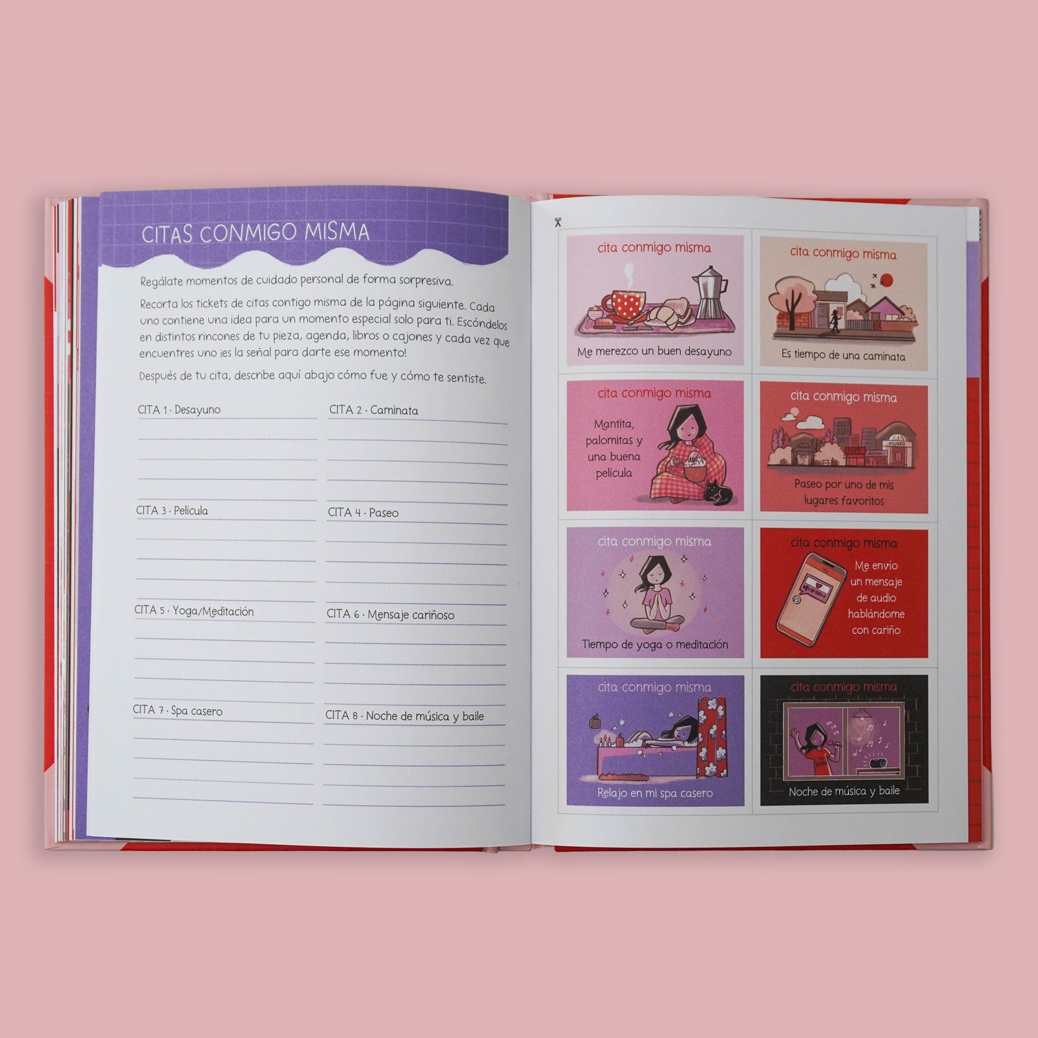 Julieta, Diario emocional