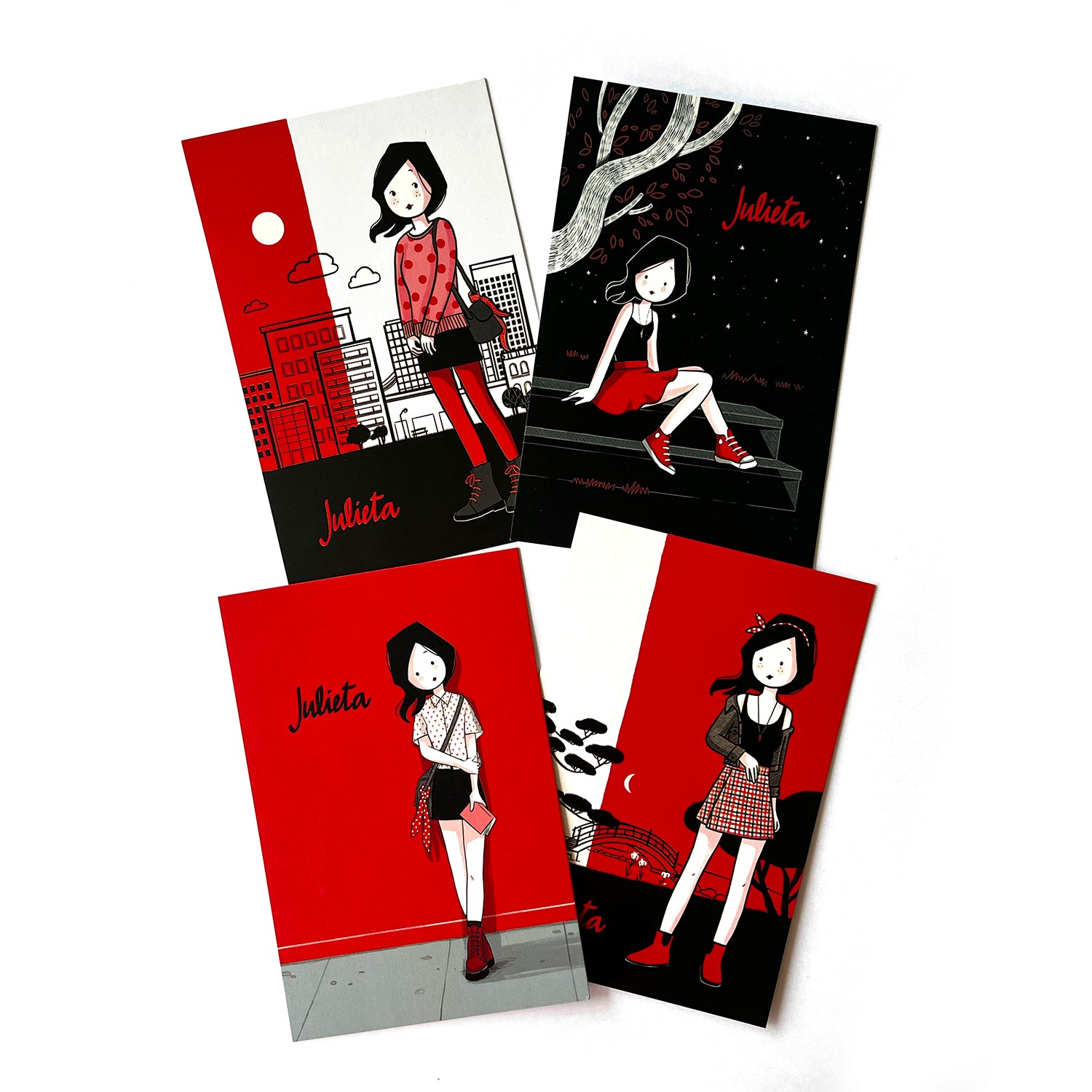 Set de postales Julieta