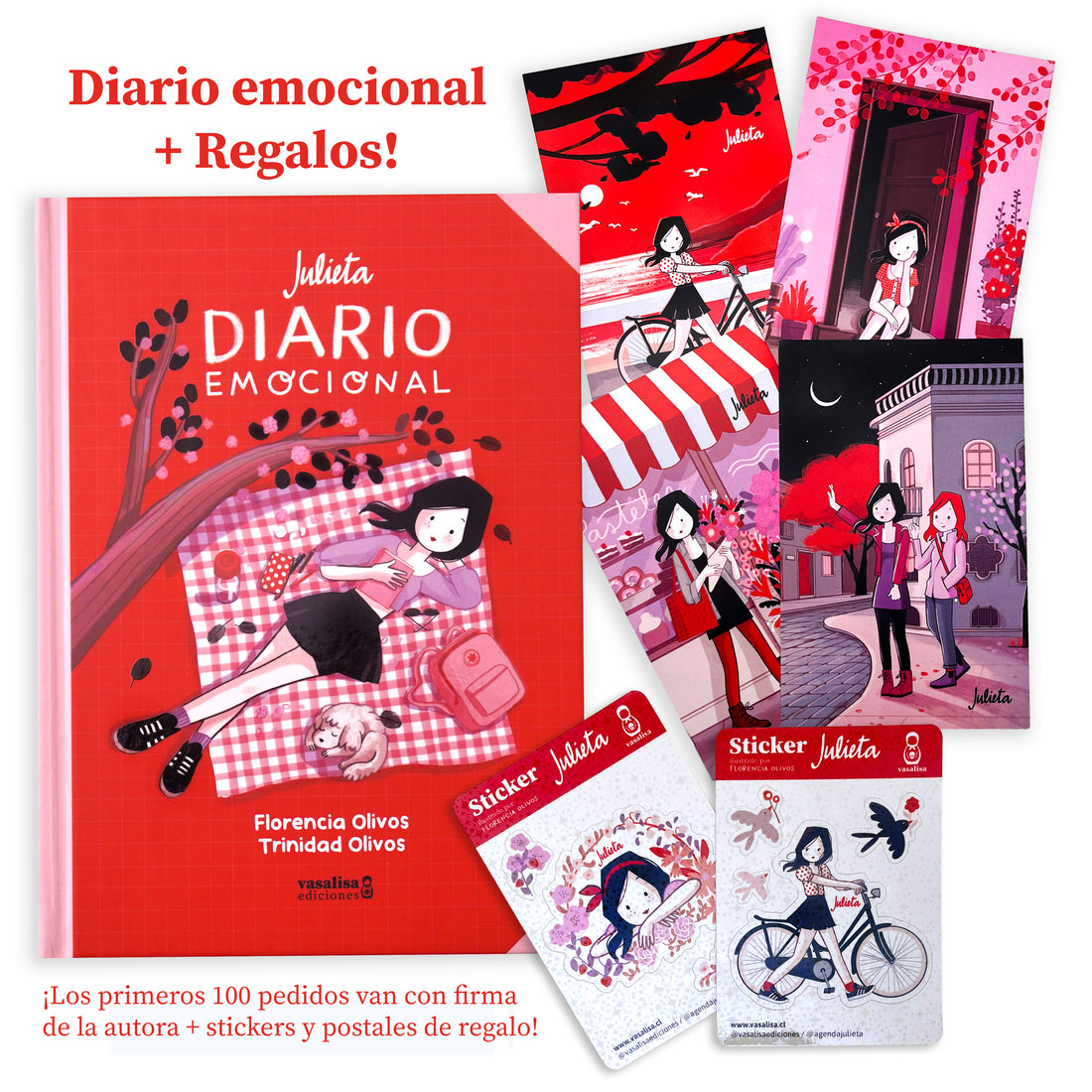 Julieta, Diario emocional + regalos!