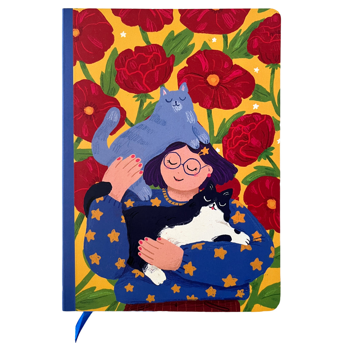 Journal Cata Cartagena Gato y Amapolas