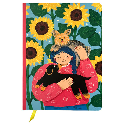 Journal Cata Cartagena Perro y Girasoles