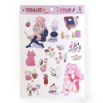 2 Journal Frannerd - Otoño + Plantas + stickers